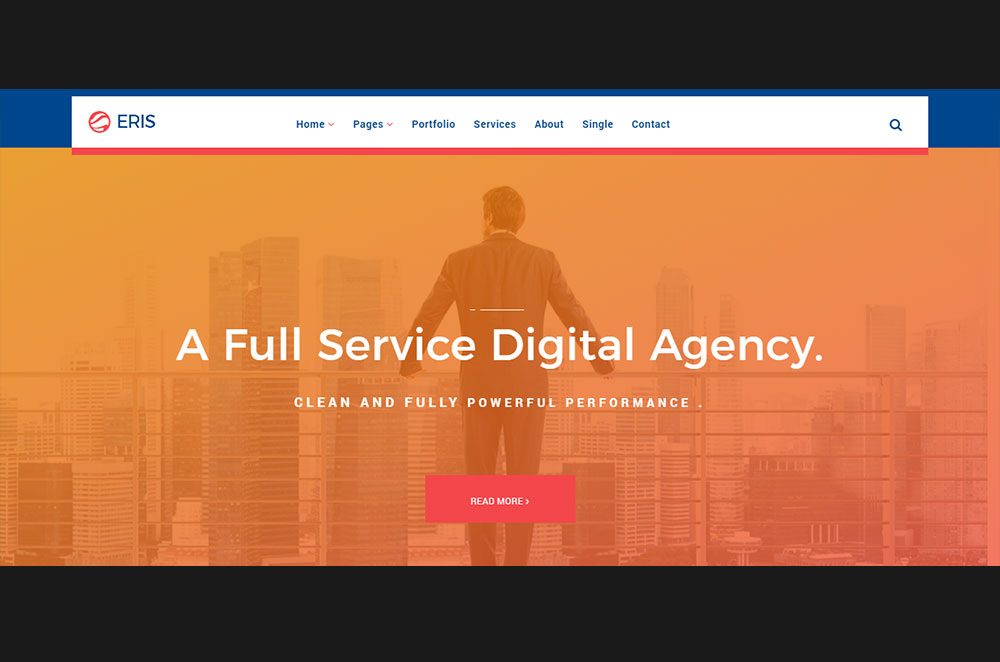 Eris - Business Corporate and Portfolio HTML Template