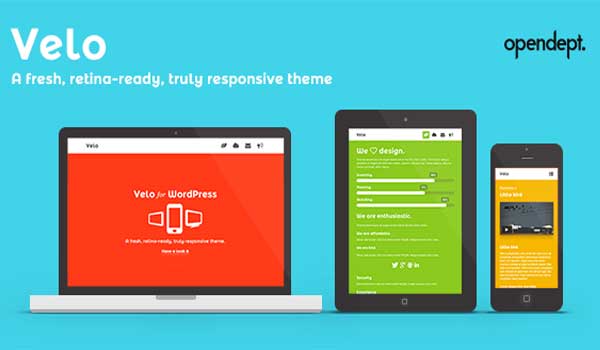 Velo - A fresh, Retina-Ready and Responsive Theme