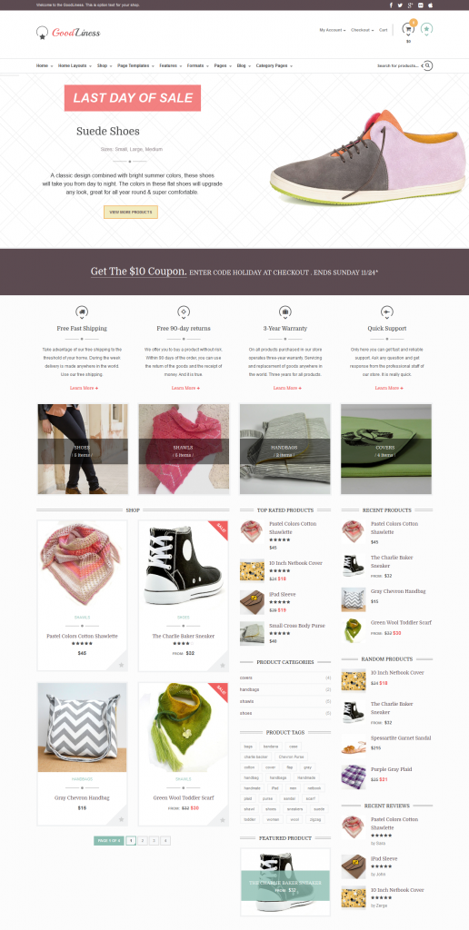 GoodLiness: Retina Responsive WooCommerce Theme 