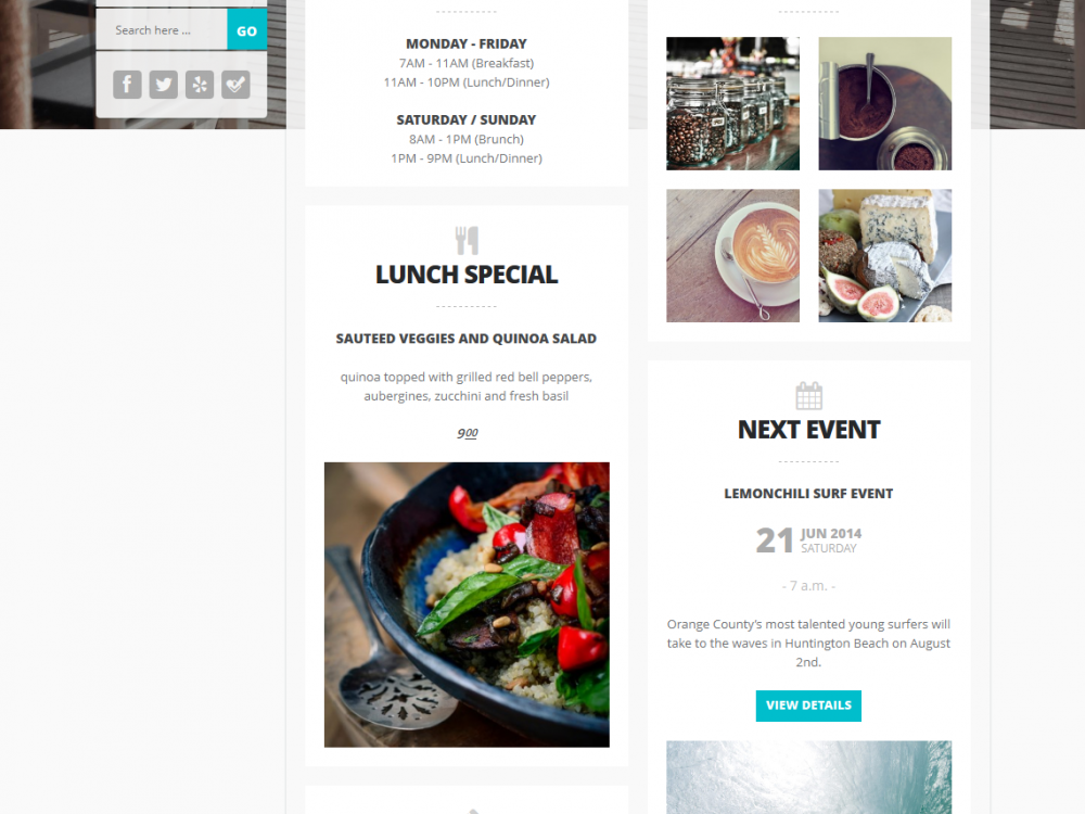 LemonChili: a Premium Restaurant WordPress Theme