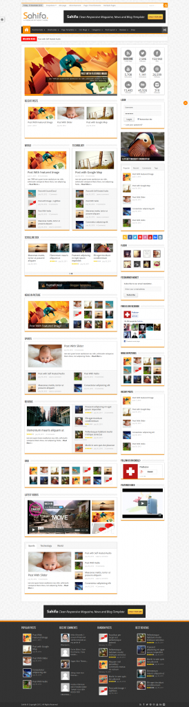 Sahifa: Responsive WordPress News, Magazine, Blog