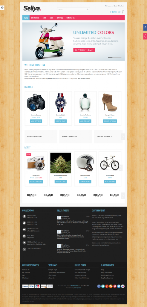 Sellya: Responsive WooCommerce WordPress Theme 