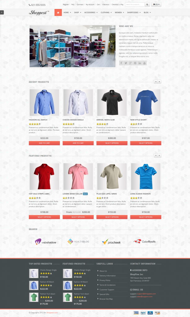 Shoppest: Responsive WooCommerce WordPress Theme